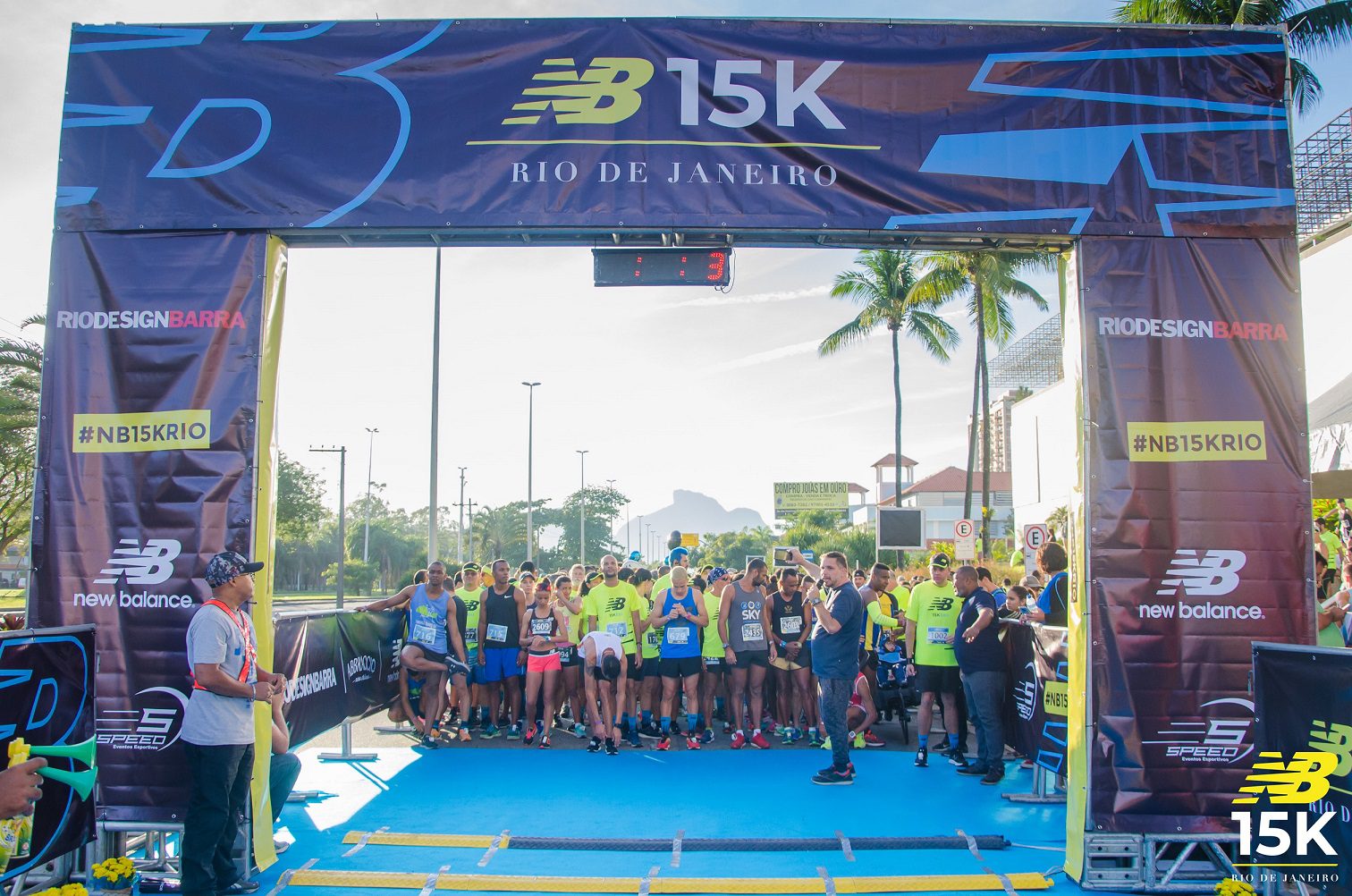 New Balance 15K Rio de Janeiro reuniu 2.000 corredores no último domingo - Foto: Divulgação