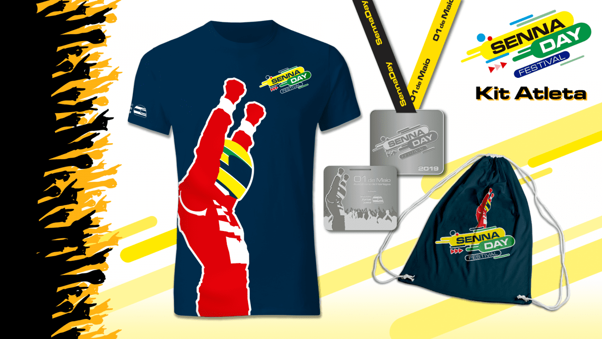 Kit atleta desta edição.